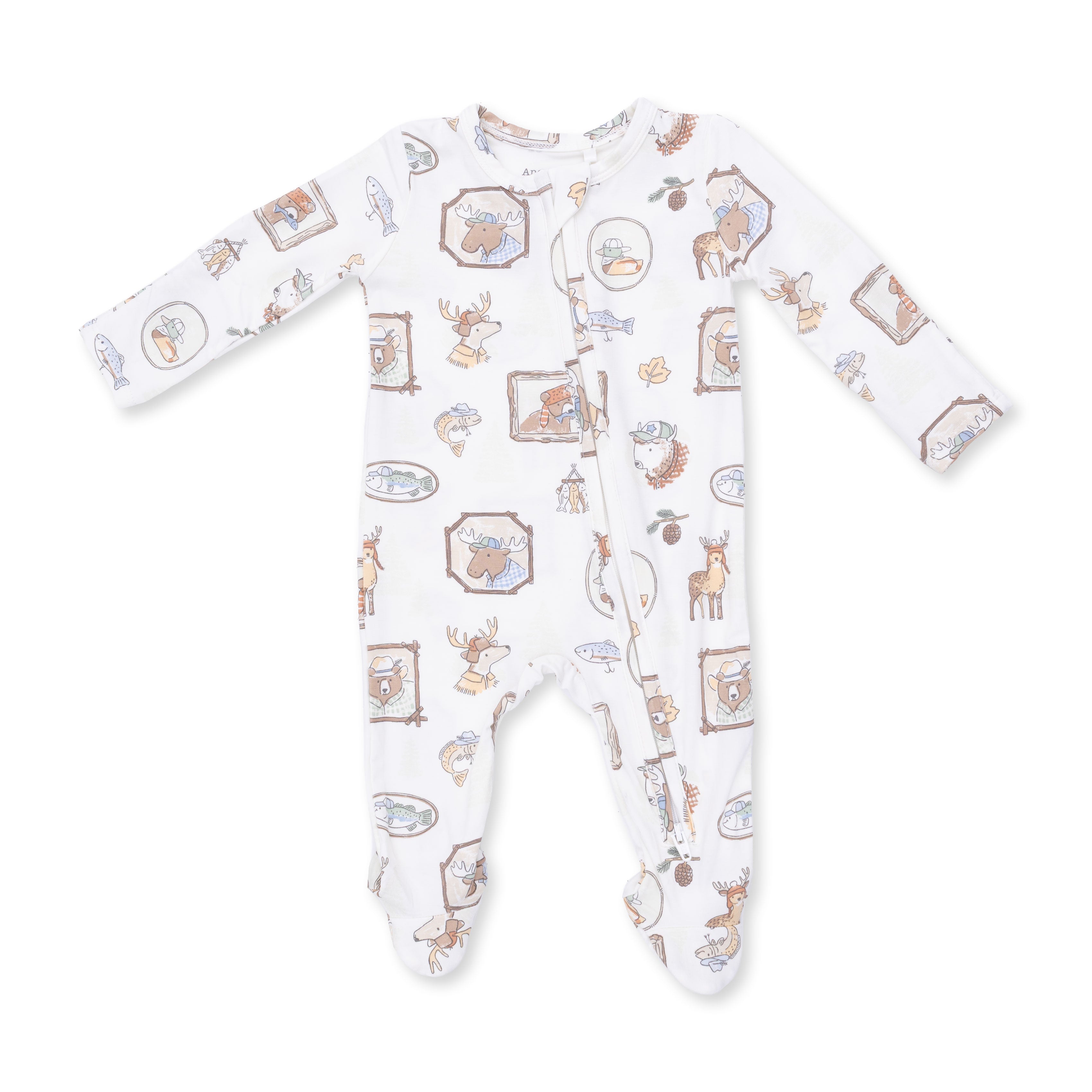 Woodson's Family Cabin 2 Way Zipper Footie