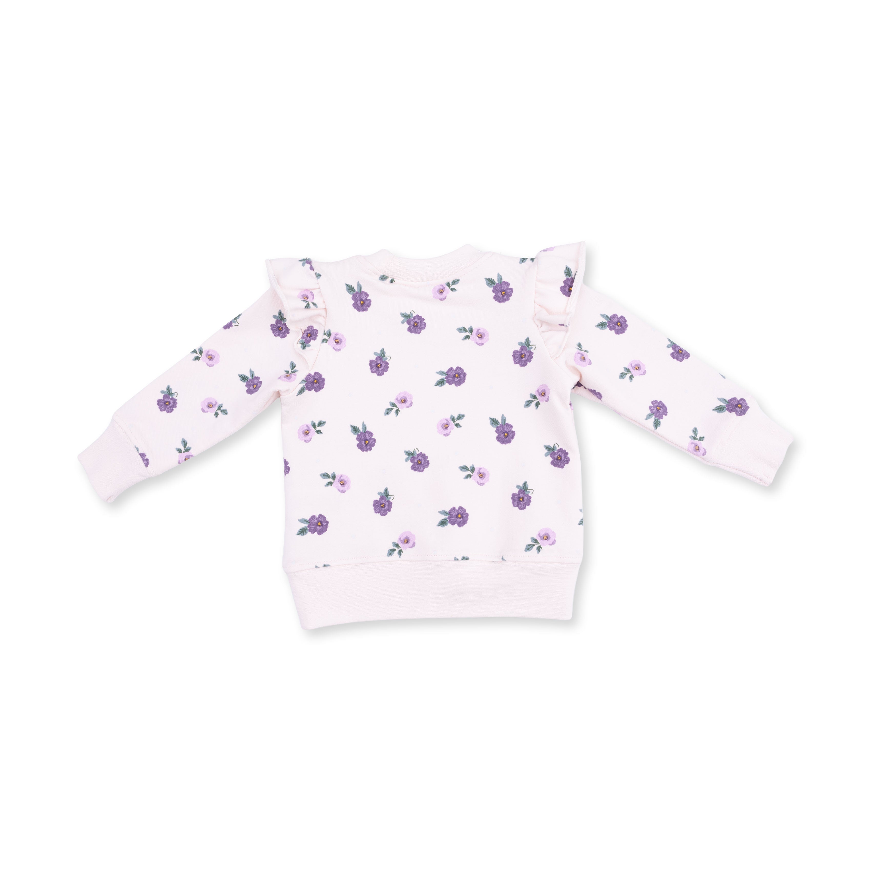 Violetta Floral Ruffle Sweatshirt & Legging