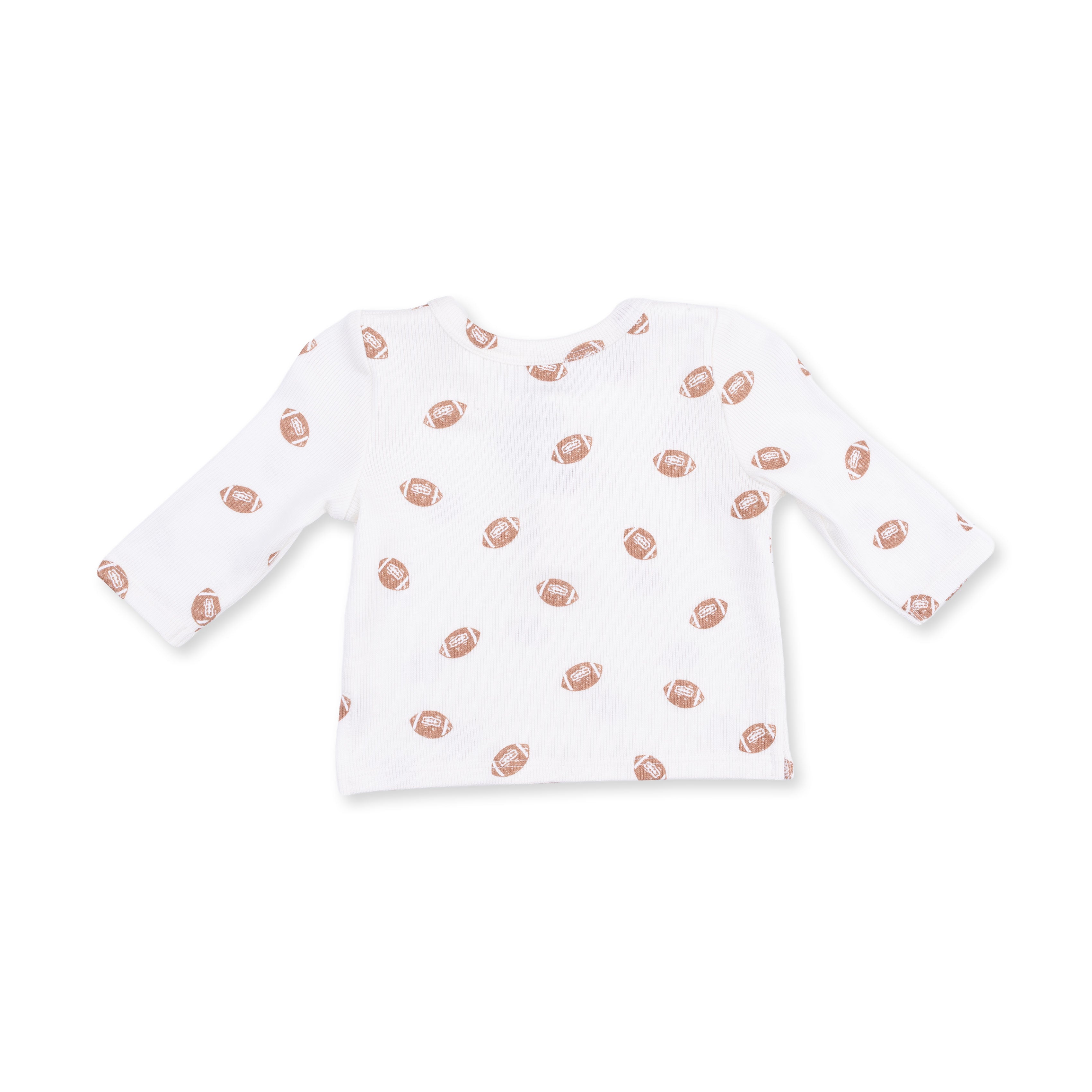 Mini Footballs Long Sleeve Henley Play Set