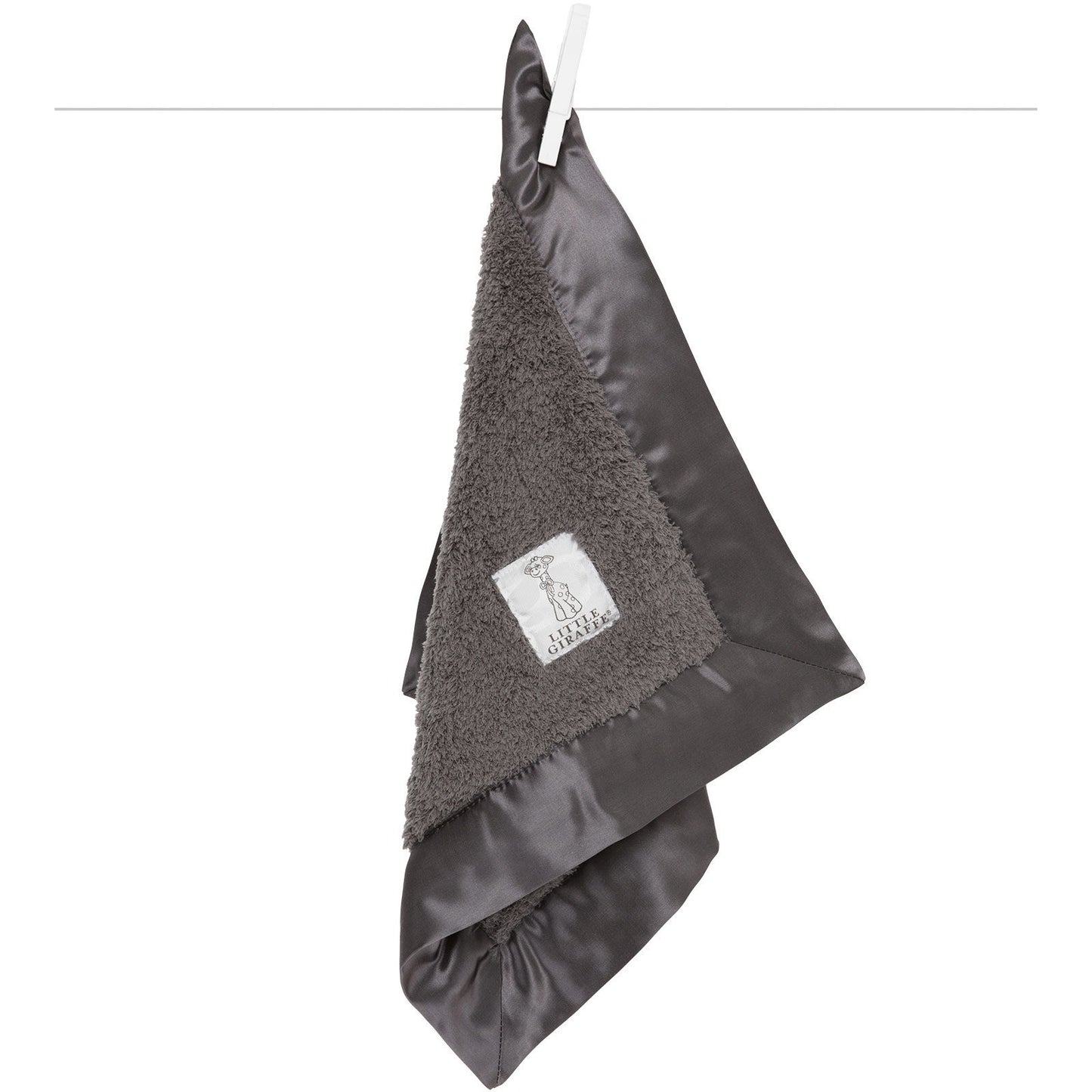 Charcoal Chenille Blanky
