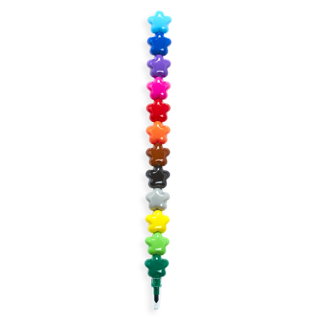 Stack of Stars Stacking Crayons
