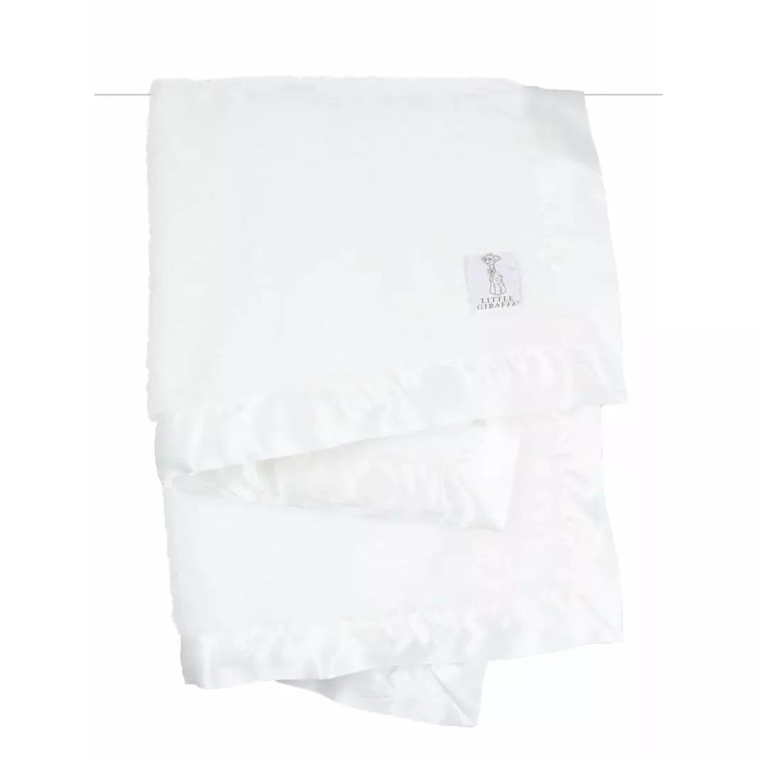 White Chenille Blanket