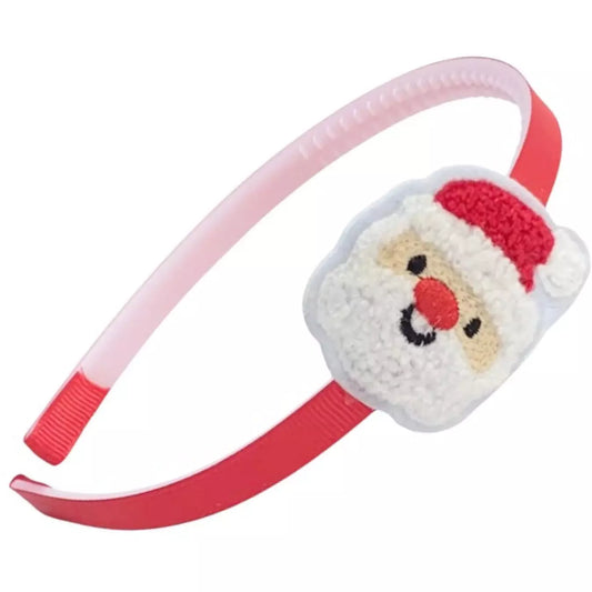 Fuzzy Santa Headband