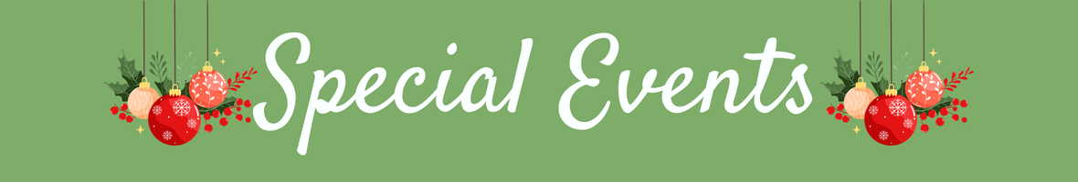 SPECIAL EVENTS: Precious Prints, Santa, Silhouettes