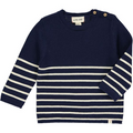 Navy Cream Stripe Breton Sweater