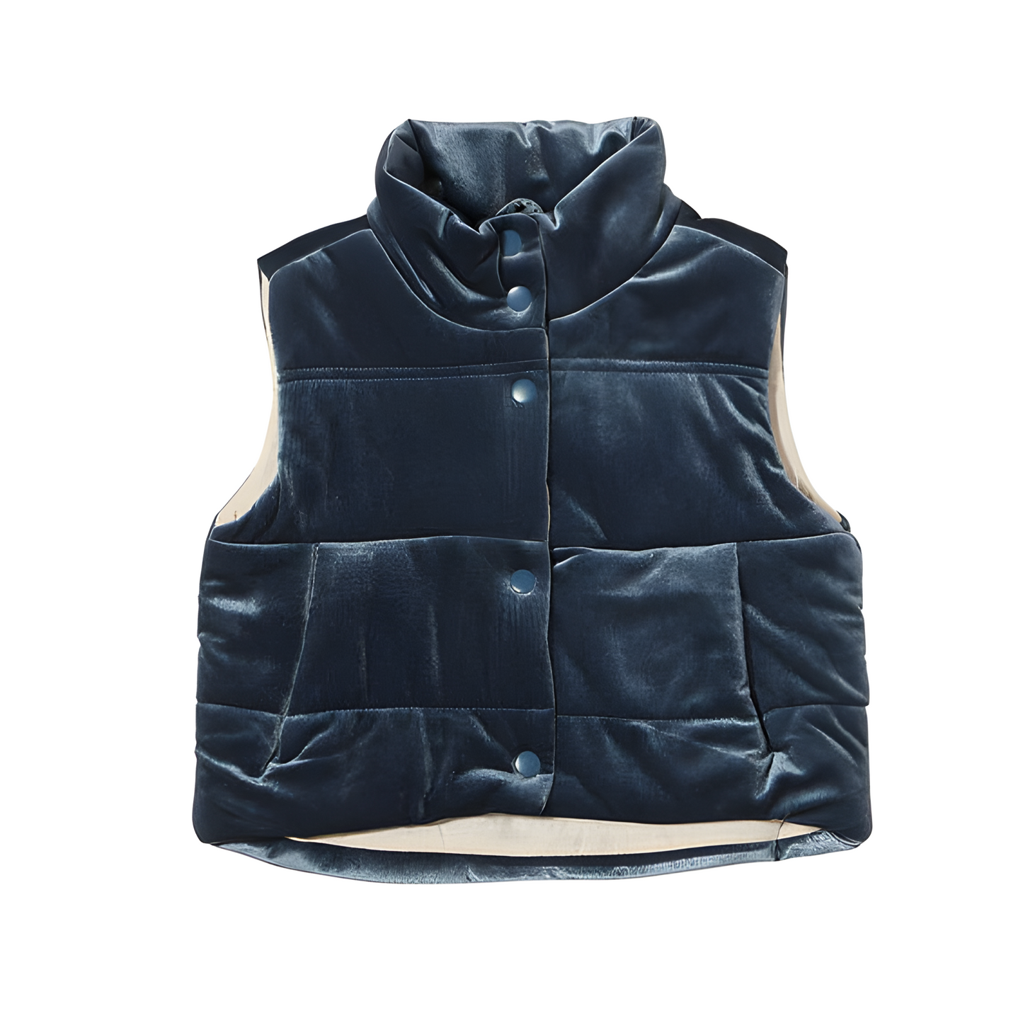 Parker Vest in Cerulean (Girl)