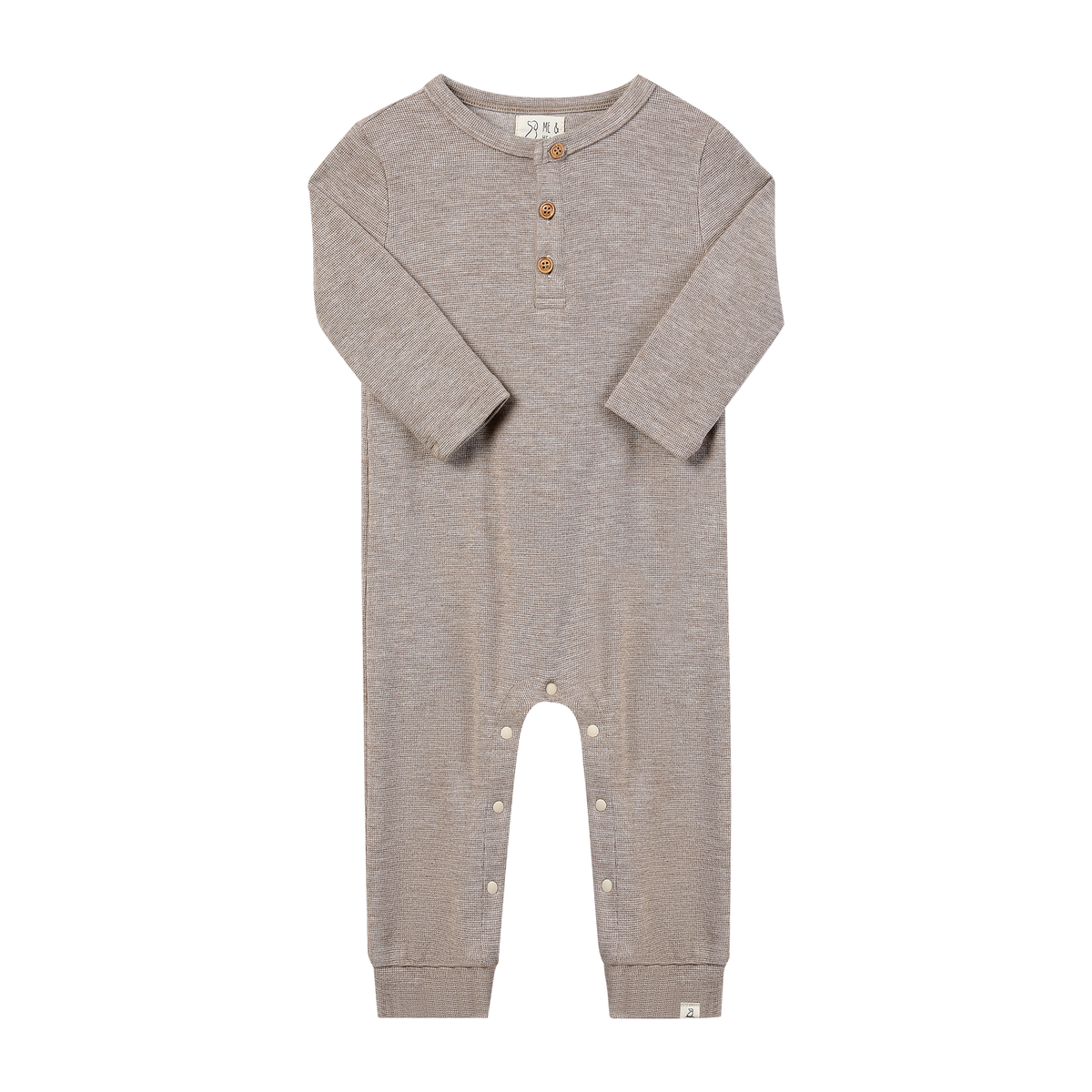Beige Mason Henley Romper