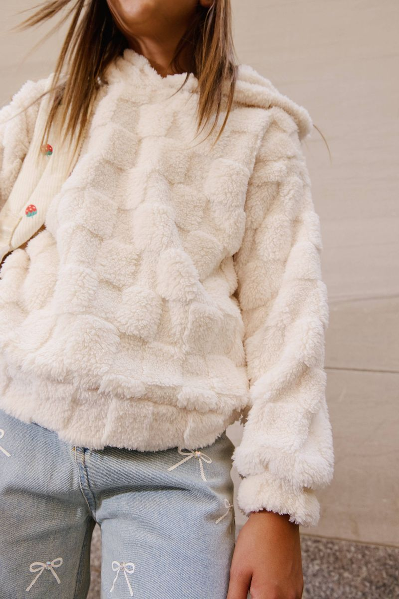 Super Soft Checker Hoodie