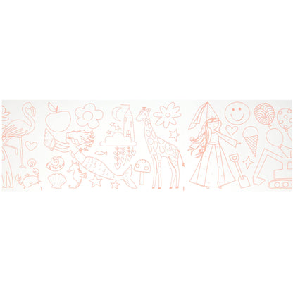 Happy Icons Coloring Roll