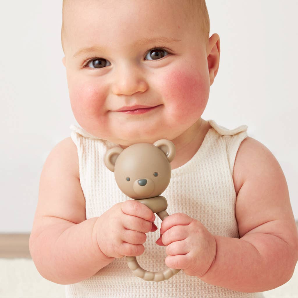Baby Bear Teething Rattle