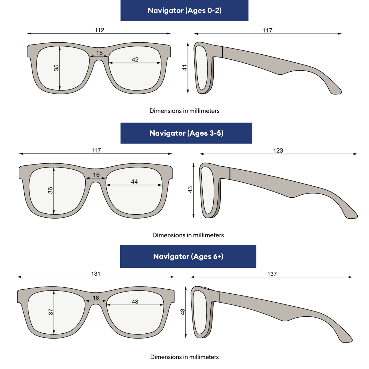 Silver Shimmer Navigator Sunglasses