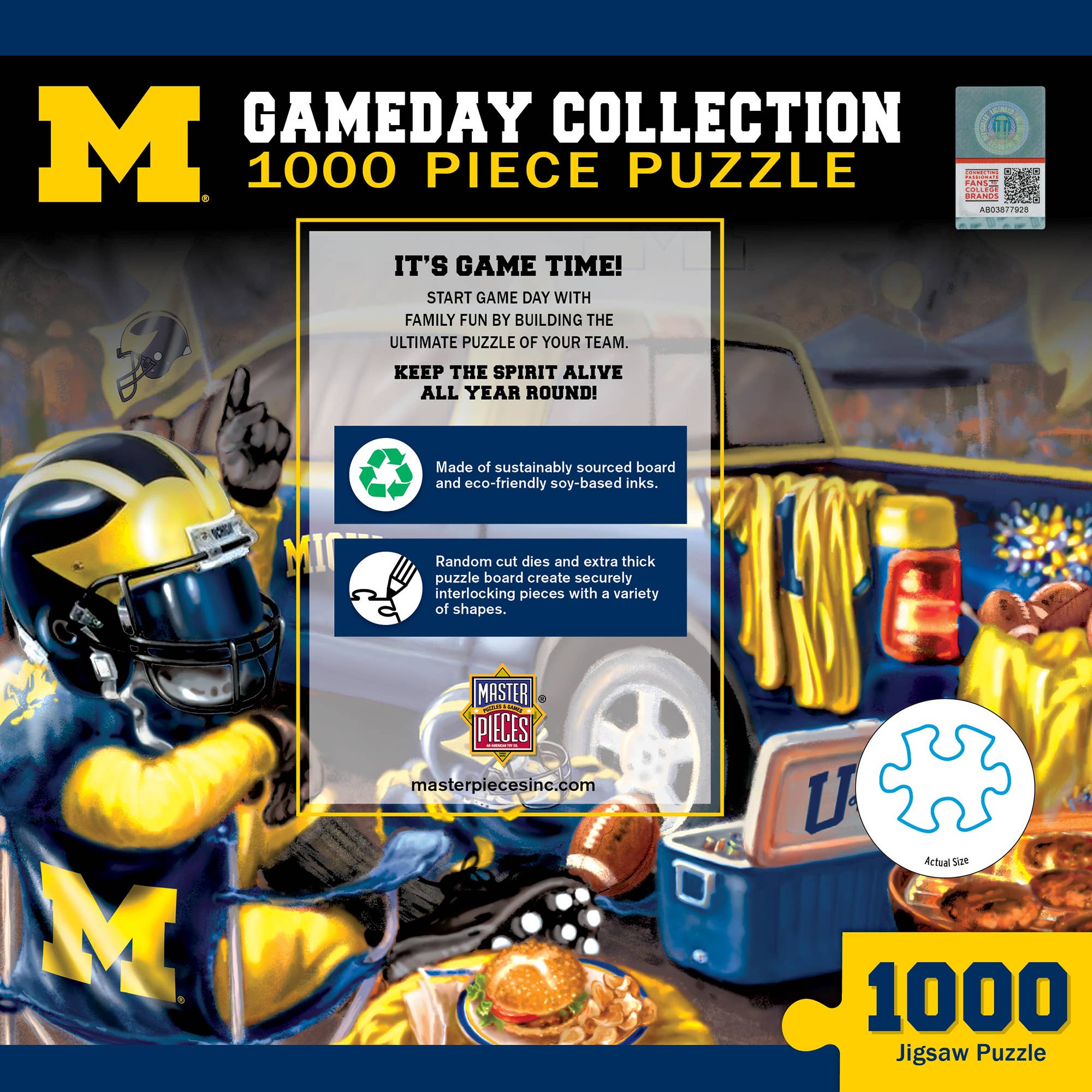 Michigan Wolverines Puzzle