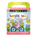 Carry Along! Coloring Book and Crayon Set - Garden Pals
