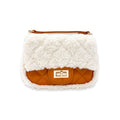 Sherpa Mixed Quilted Purse
