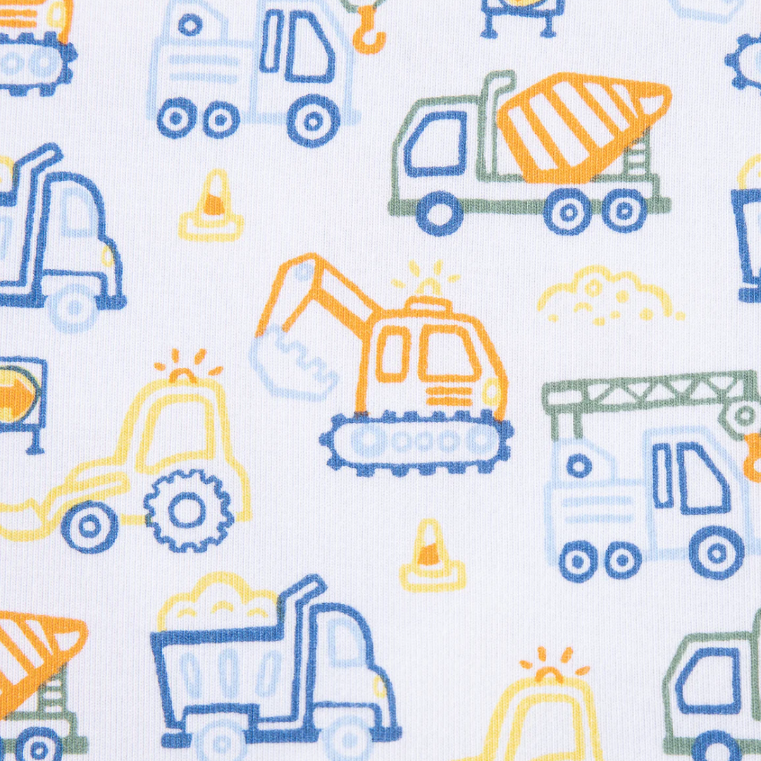 Blue Trucks 2 Pack Receiving Blankets