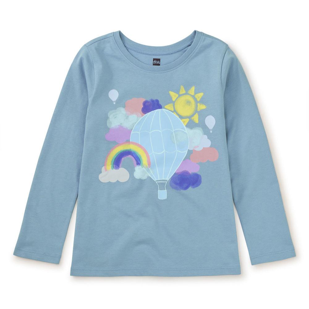 Cloud Blue Hot Air Balloon Tee