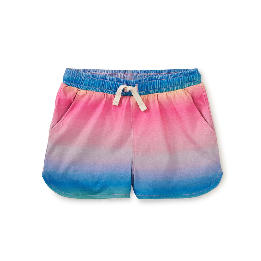 Rio De Janiero Rainbow Tie Waist Shorts