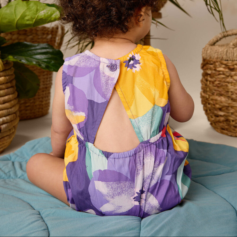 Peekaboo Back Baby Romper
