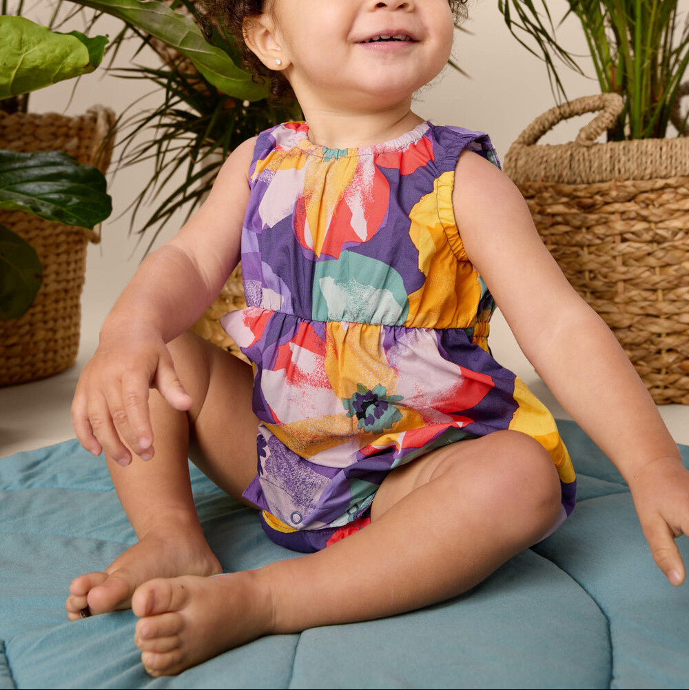 Peekaboo Back Baby Romper