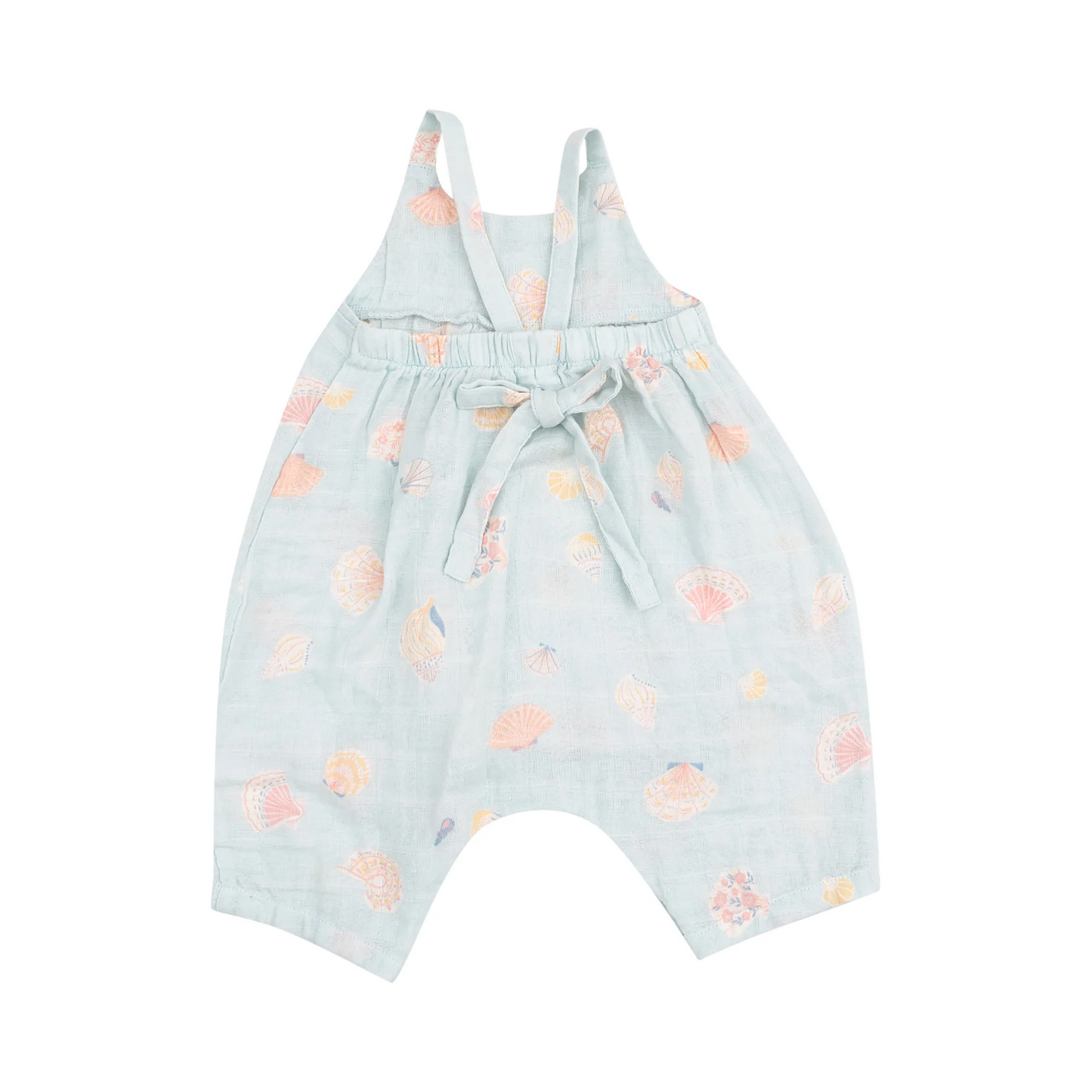 Pretty Seashells Tie Back Romper