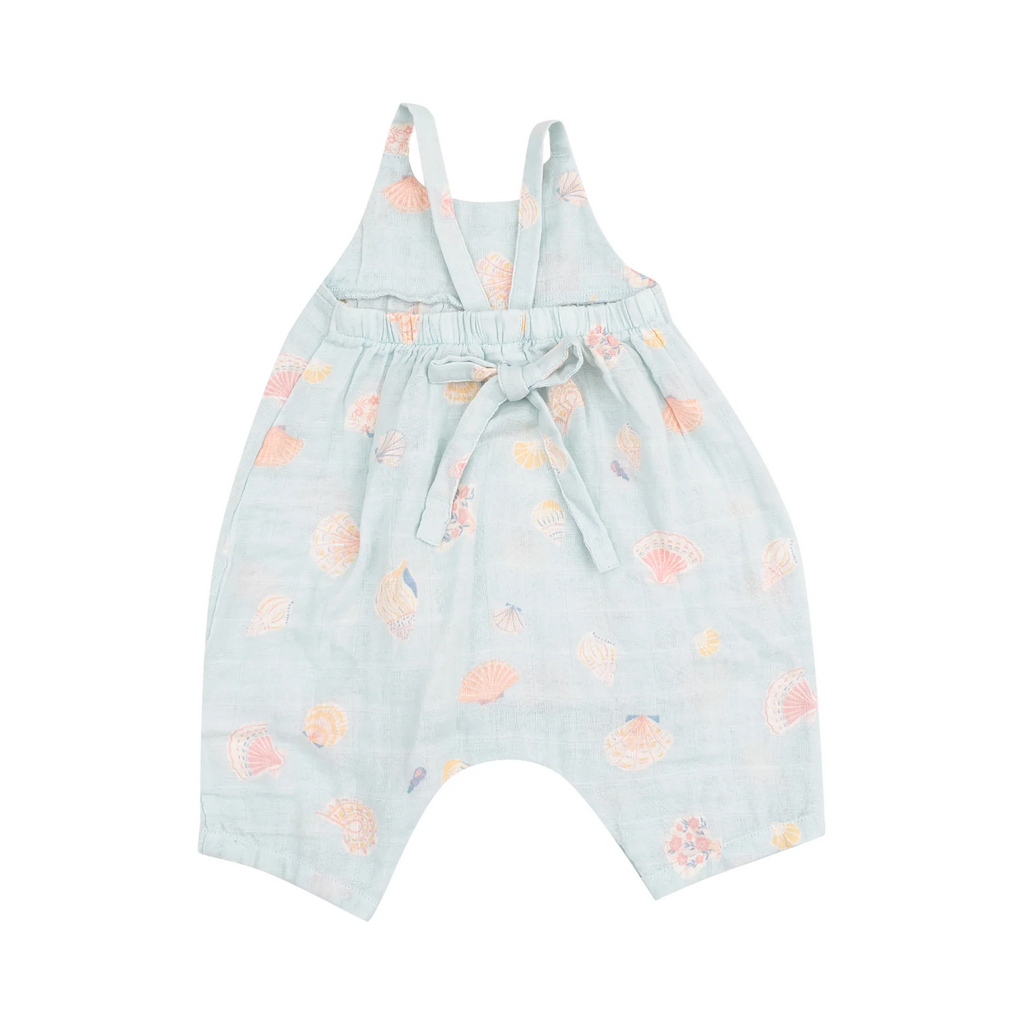 Pretty Seashells Tie Back Romper