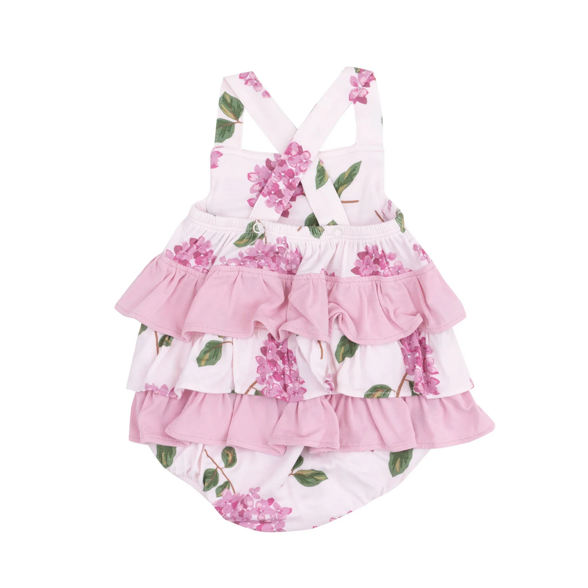 Hydrangeas Ruffle Sunsuit