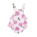Hydrangeas Ruffle Sunsuit