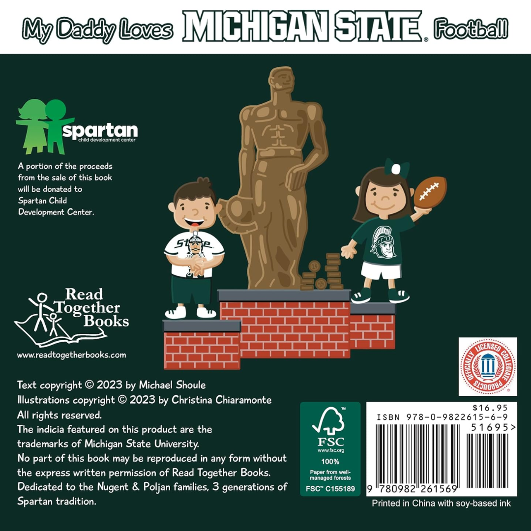 My Daddy Loves Michigan State Football