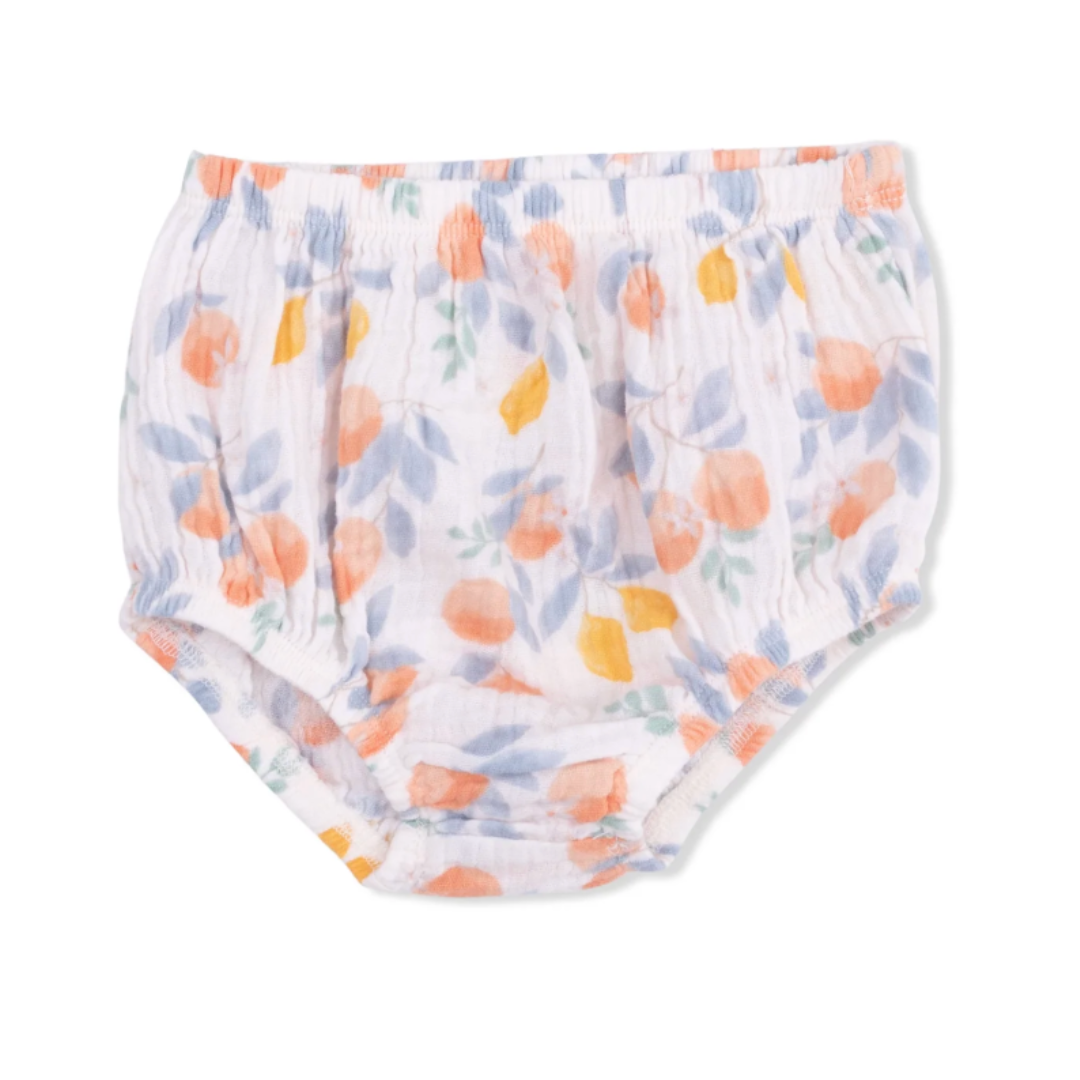 Citrus Floral Sundress & Bloomer