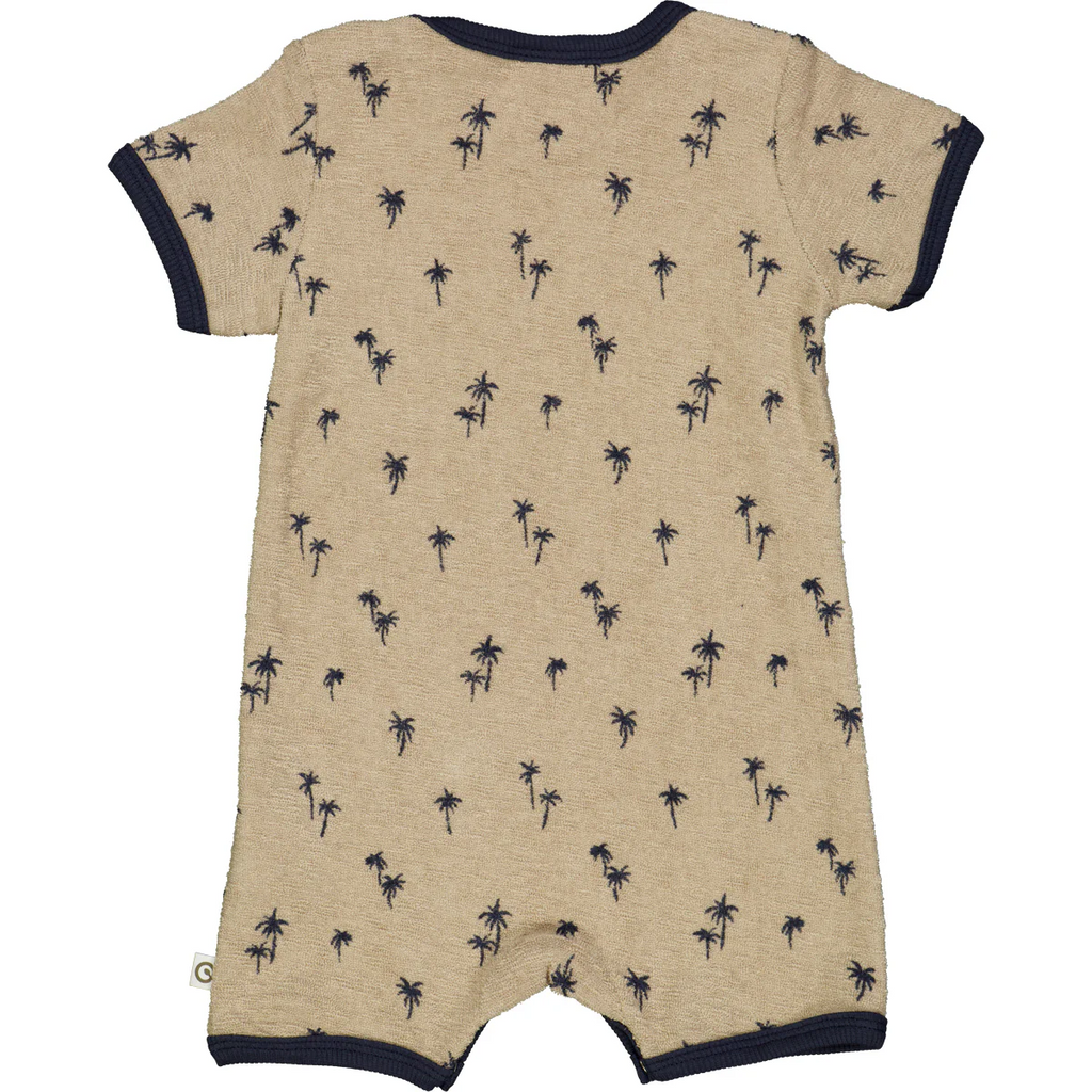 Cashmere Brown Palm Beach Romper