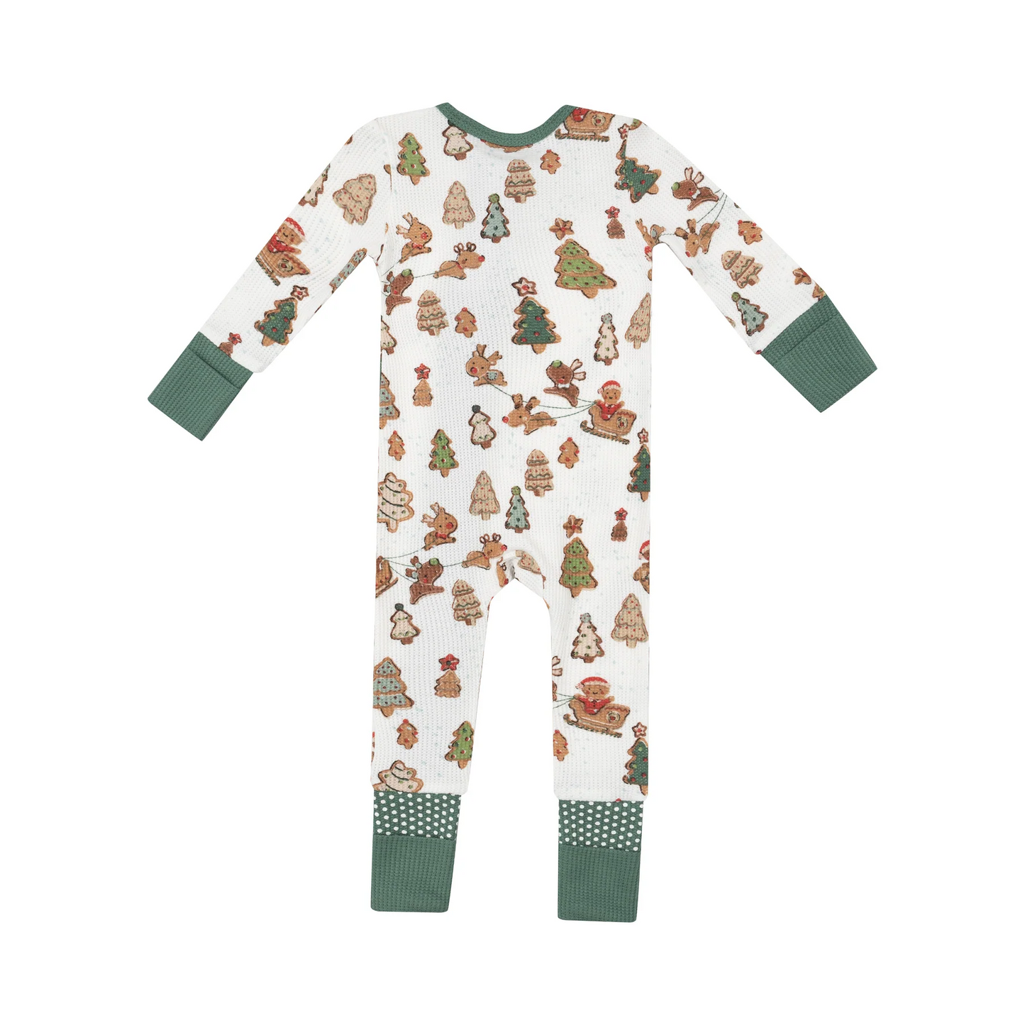 Gingerbread Sleigh Ride Romper