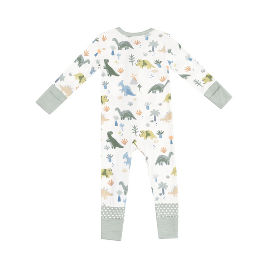 Soft Dinos Zipper Romper