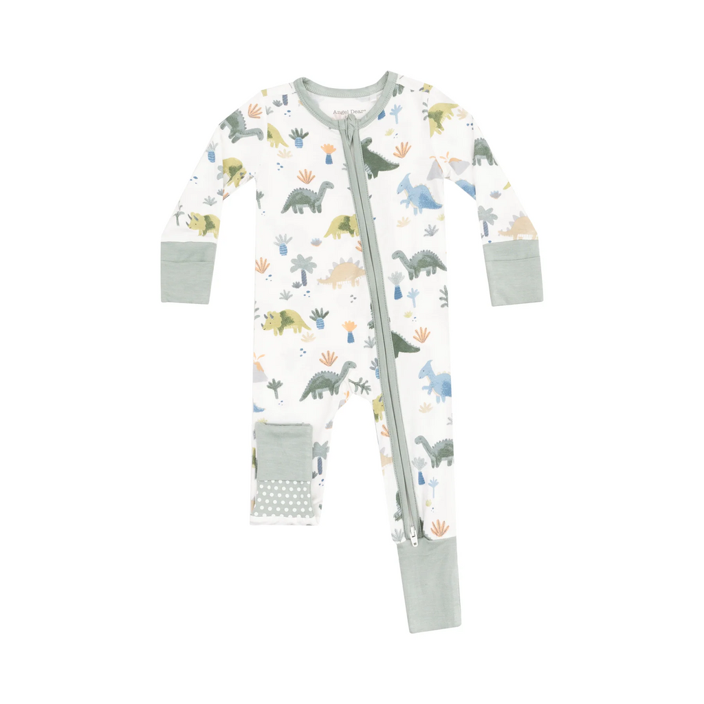 Soft Dinos Zipper Romper
