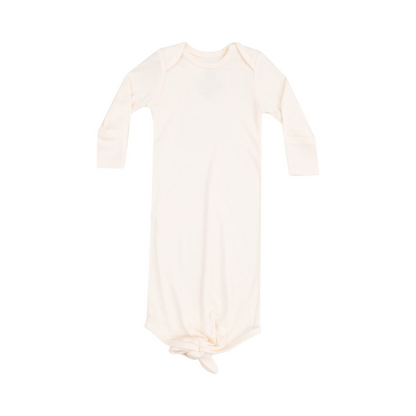 Solid Sugar Swizzle Knotted Gown