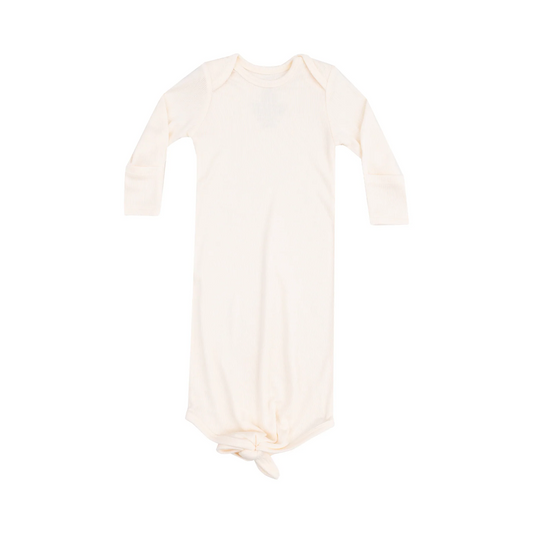 Solid Sugar Swizzle Knotted Gown
