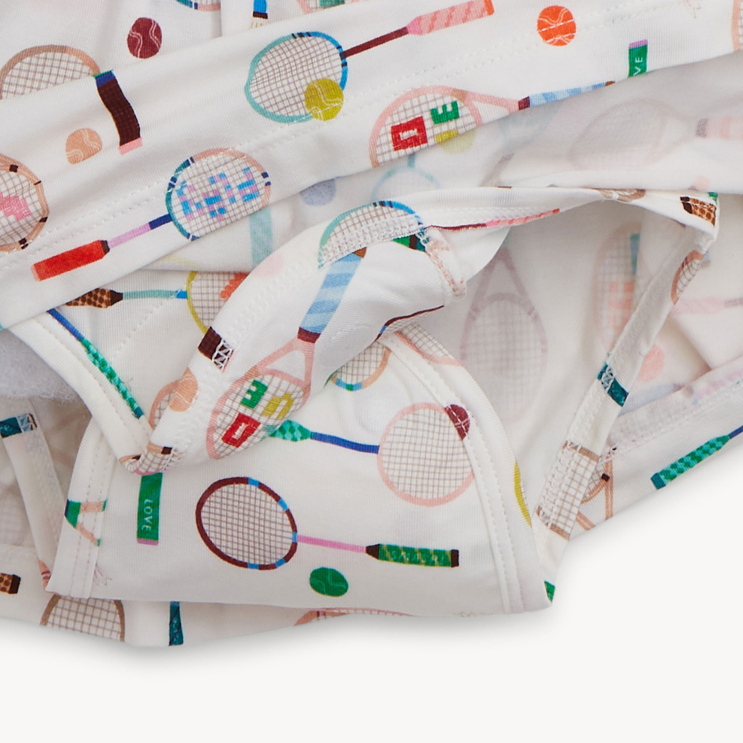 Tennis Magnetic Polo Bodysuit Dress