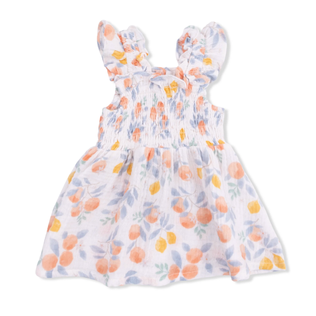 Citrus Floral Tunic & Bloomer Set