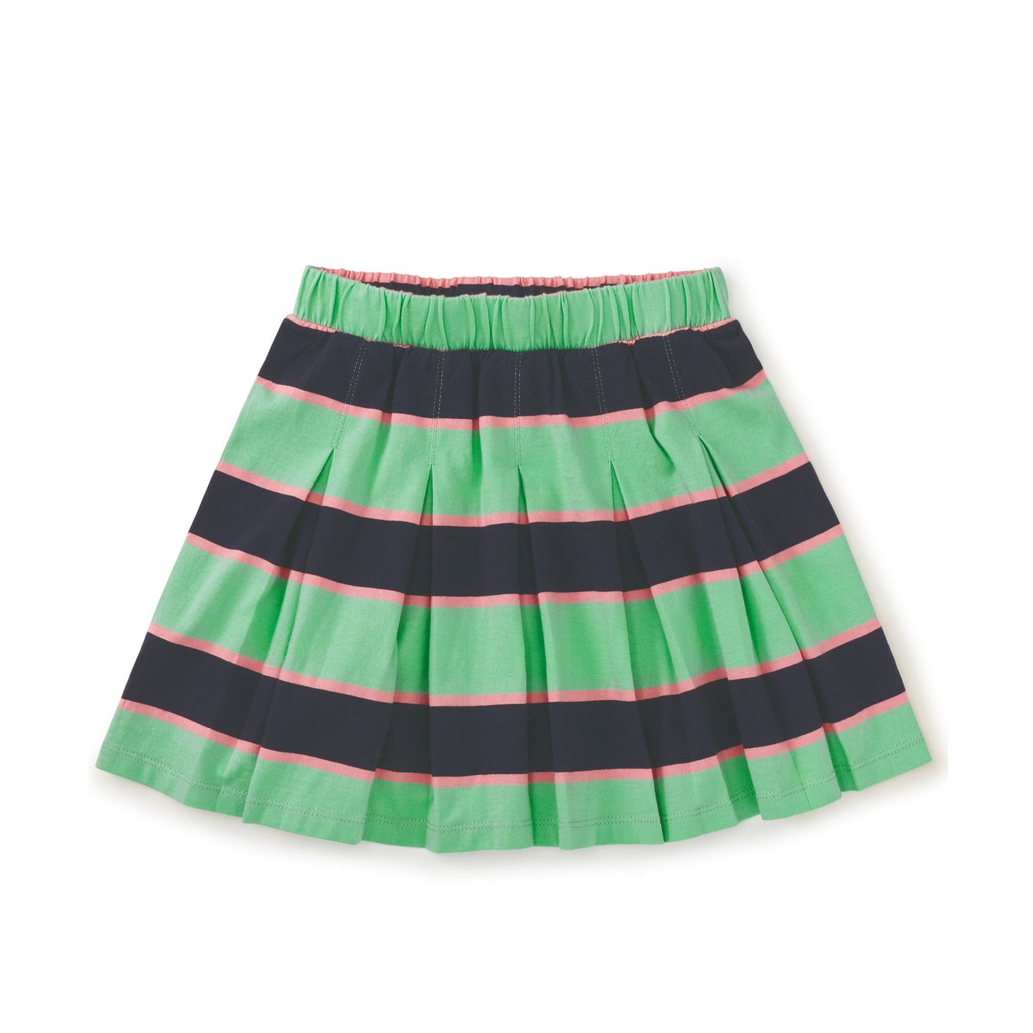 Parkside Stripe Pleated Skirt