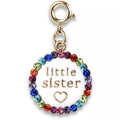 Gold Little Sister Charm