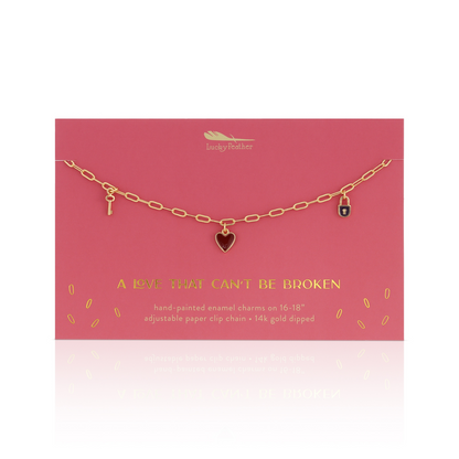 Enamel Treasure Necklaces