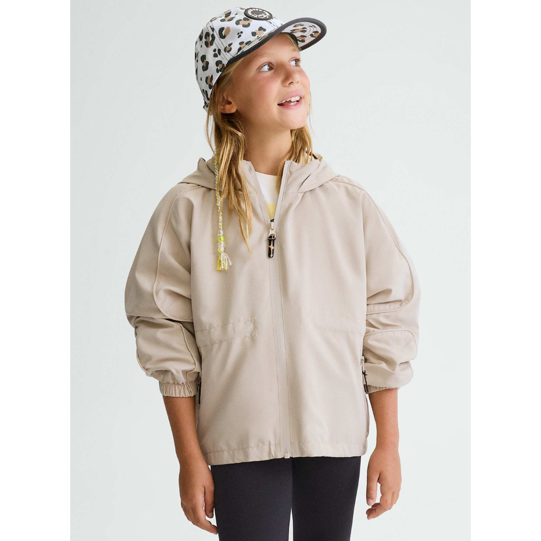 Cheetah Sand Windbreaker