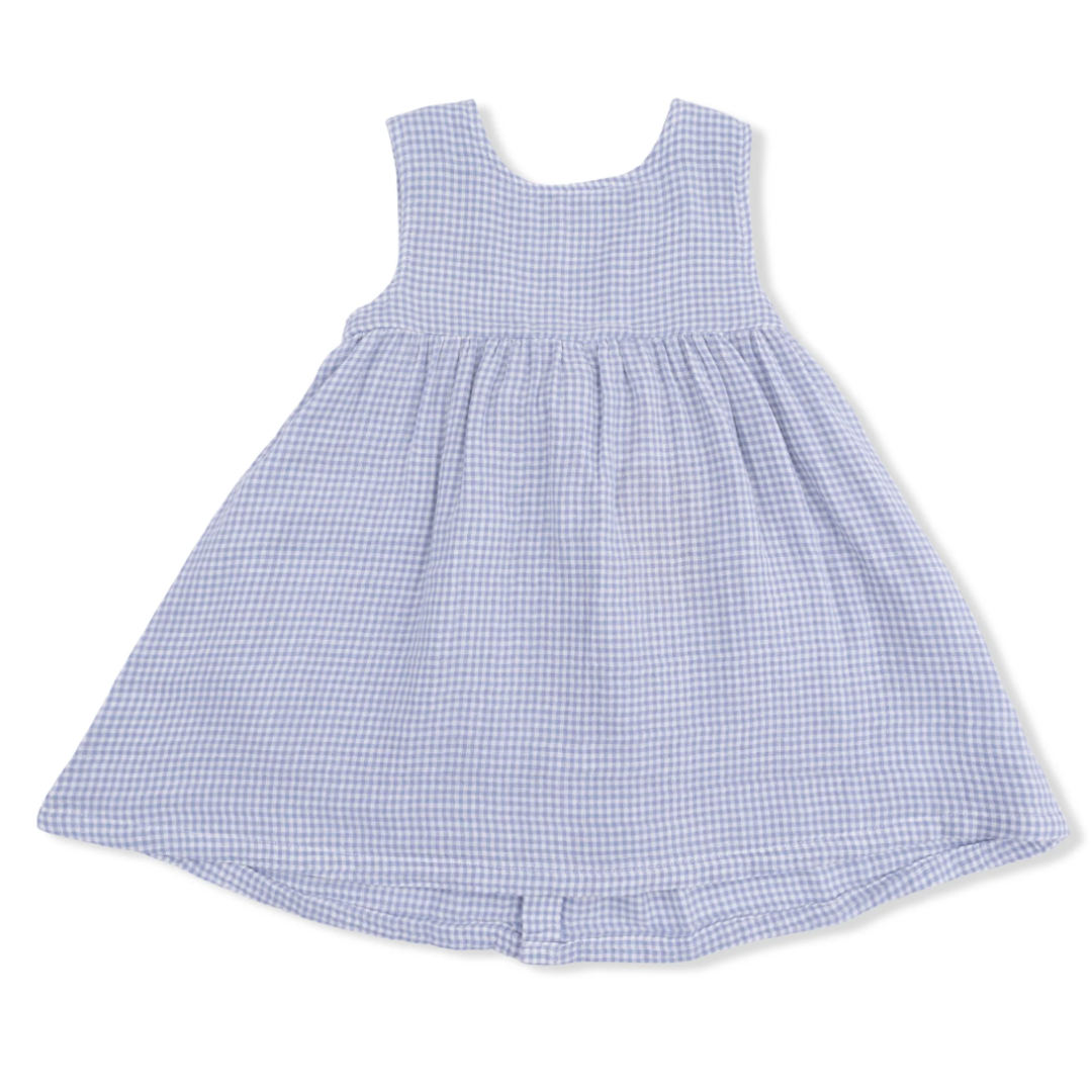 Micro Gingham Bow & Bloomer Set