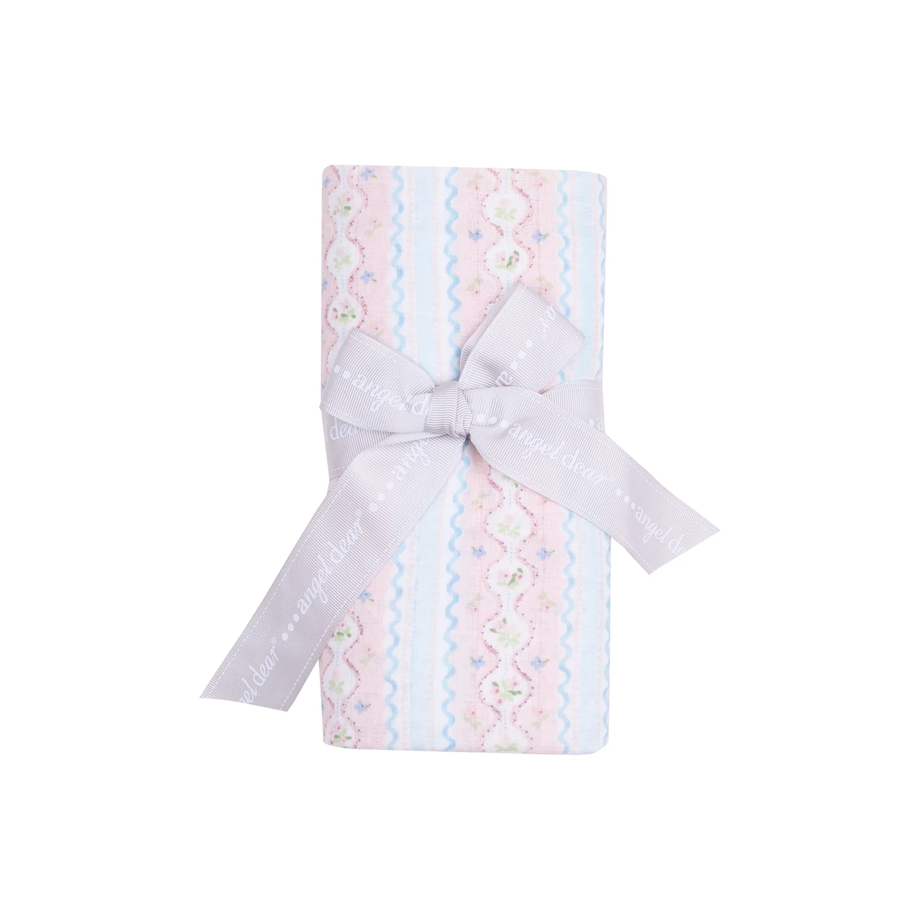 Ogee Floral Swaddle Blanket
