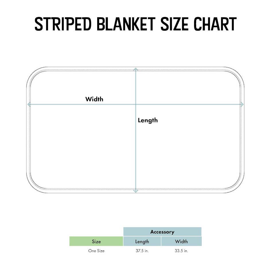 Michigan Wolverines Striped Infant and Toddler Blanket