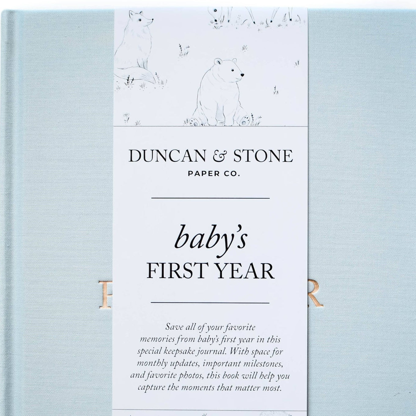 Baby's First Year Memory Book & Photo Album | Mother's Day