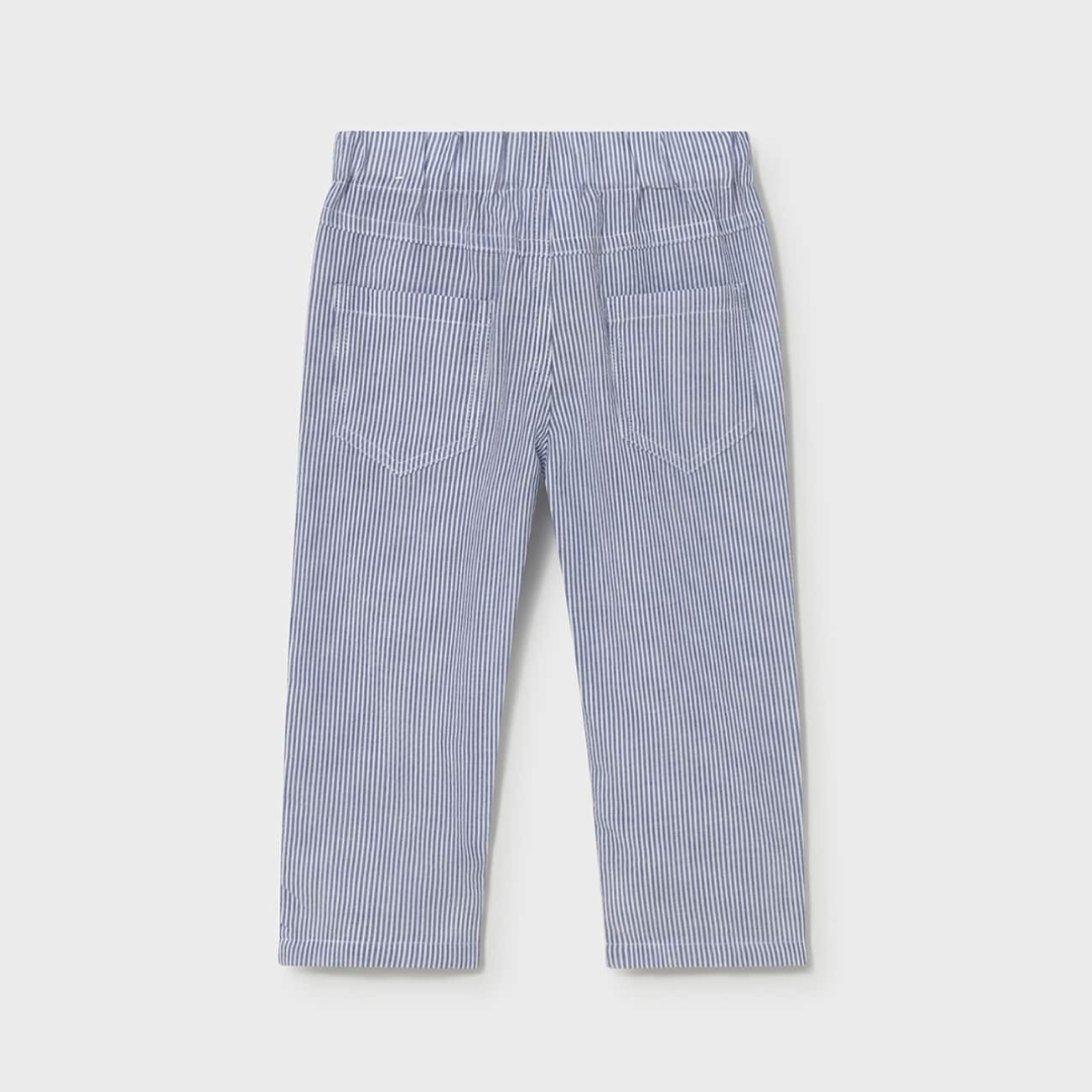 Capri Blue Seersucker Pants