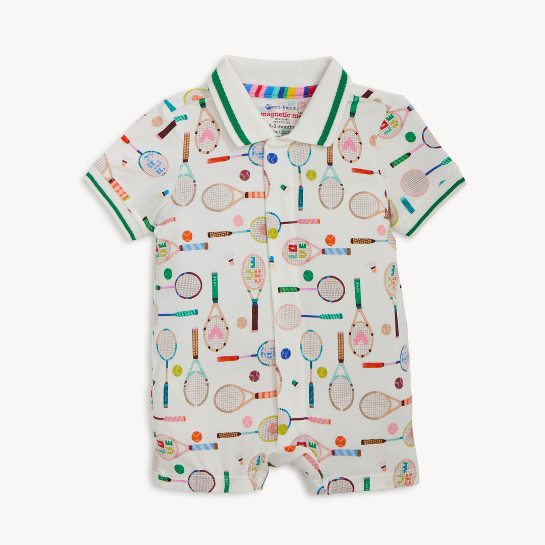 Tennis Magnetic Modal Romper