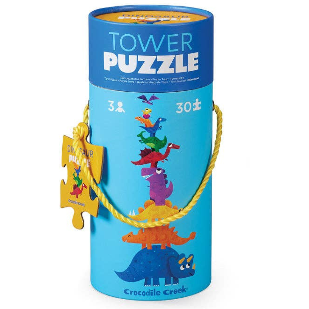 Dinosaur Tower Puzzle