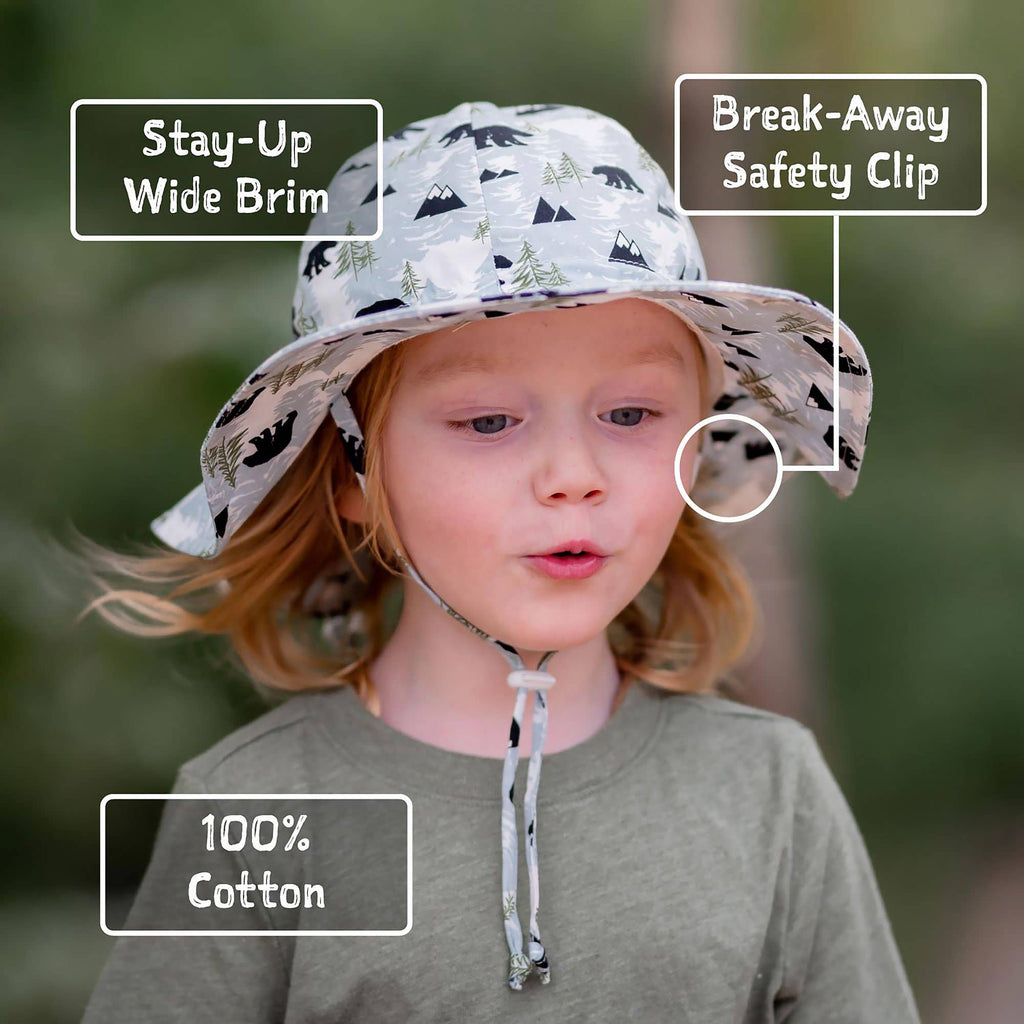 Juniper Green Cotton Floppy Hat