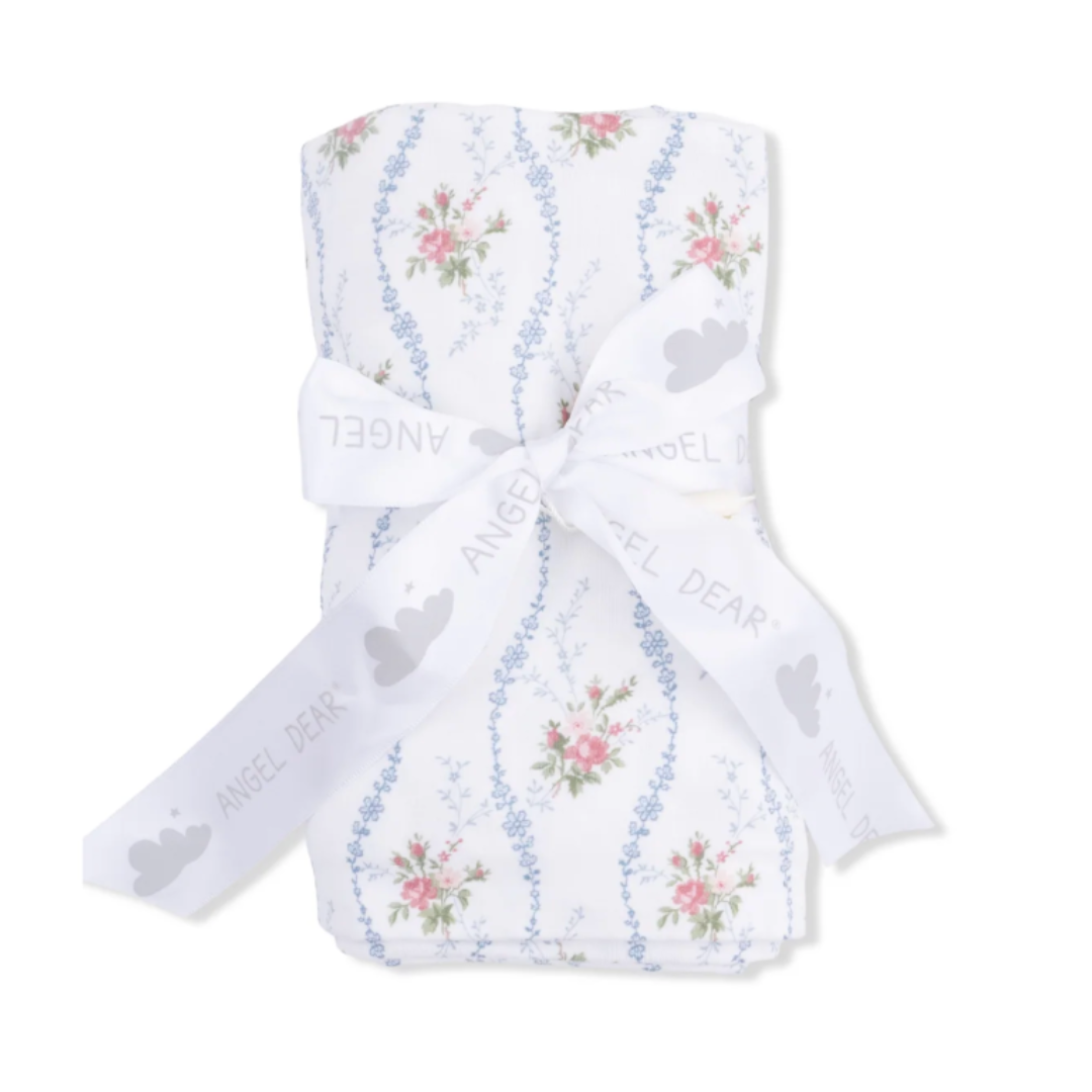 Heirloom Rose Swaddle Blanket